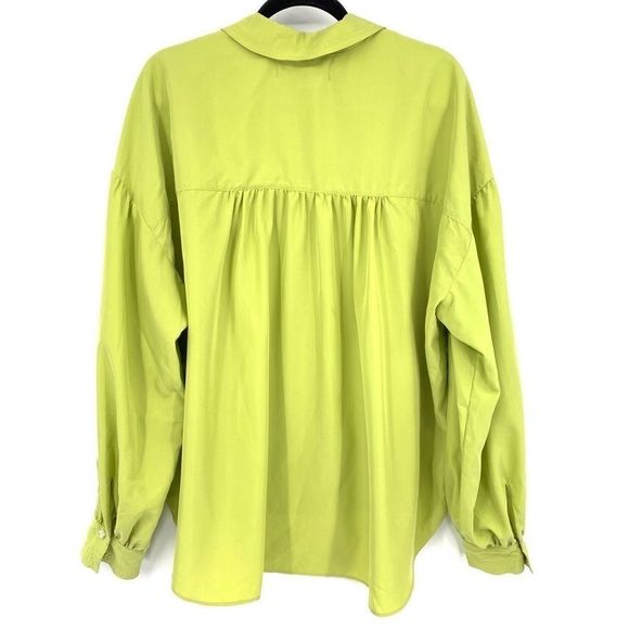 We The Free Neon Lime Green Top - Picture 4 of 5